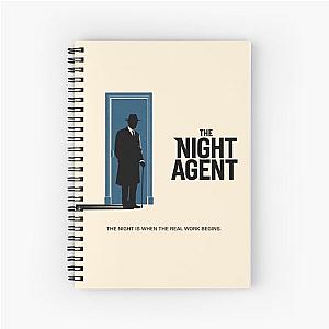 The Night Agent - When the real work begins. Spiral Notebook