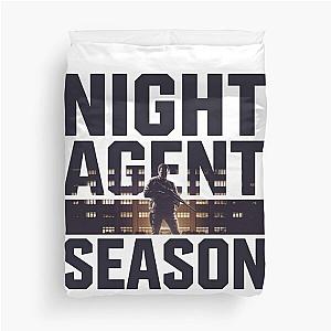 Night Agent Season Duvet Cover