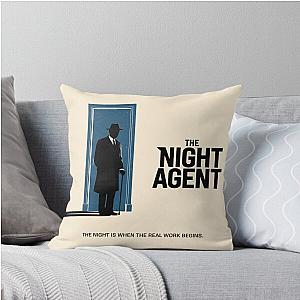 The Night Agent Throw Pillow