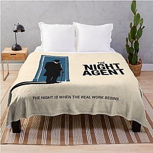 The Night Agent Throw Blanket