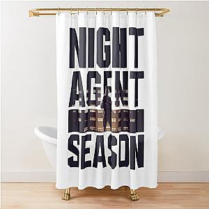 Night Agent Season Shower Curtain