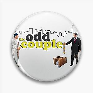 Retro Throwback The Odd Couple Felix Oscar Skyline Tribute Pin