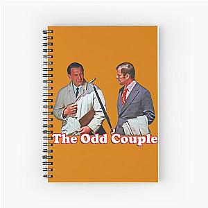 Retro Throwback The Odd Couple Felix Oscar Tribute Spiral Notebook