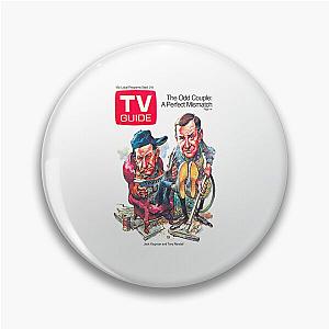 The Odd Couple 1972 TV Guide cover T-Shirt by The Pop Shop Pin
