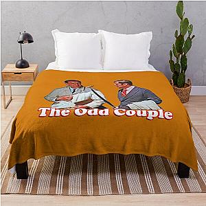 Retro Throwback The Odd Couple Felix Oscar Tribute Throw Blanket