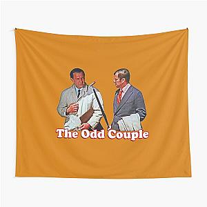 Retro Throwback The Odd Couple Felix Oscar Tribute Tapestry