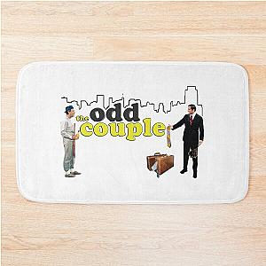 Retro Throwback The Odd Couple Felix Oscar Skyline Tribute Bath Mat