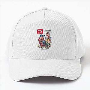 The Odd Couple T-Shirt 1972 TV Guide Cover T-Shirt by The Pop Fan Shop Baseball Cap