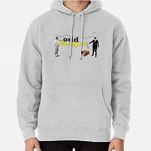 Retro Throwback Odd Couples Felix and Oscar Skyline Tribute Pullover Hoodie