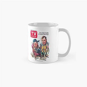 The Odd Couple T-Shirt 1972 TV Guide cover by The Pop Fan Shop Classic Mug