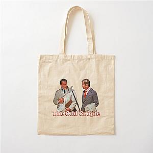 Retro Throwback The Odd Couple Felix Oscar Tribute Cotton Tote Bag