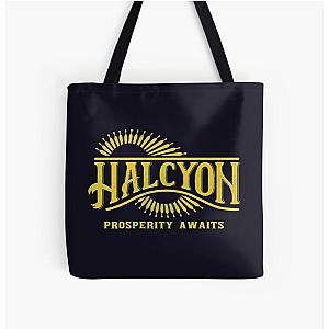 Halcyon Colony Logo The Outer Worlds All Over Print Tote Bag