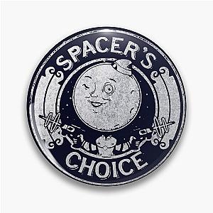 Spacers Choice Distressed White Logo The Outer Worlds Logo Pin