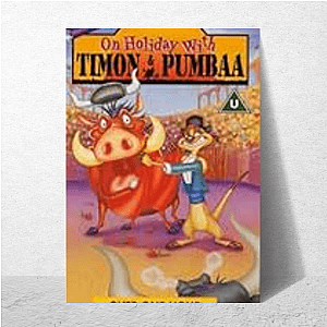 Timon & Pumbaa Jungle Living Experts Aesthetic Timon & Pumbaa Posters