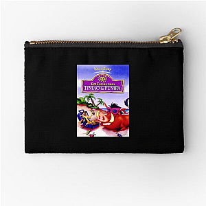 Timon & Pumbaa Iconic Duo and Bug Feasts Motif Timon & Pumbaa Zipper Pouches
