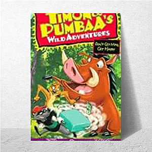 Timon & Pumbaa Carefree and Loyal Vibe Timon & Pumbaa Posters