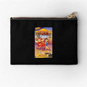 Timon & Pumbaa Jungle Living Experts Aesthetic Timon & Pumbaa Zipper Pouches