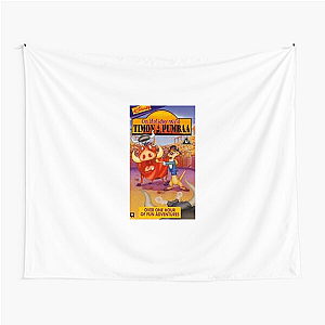 Timon & Pumbaa Jungle Living Experts Aesthetic Timon & Pumbaa Tapestries
