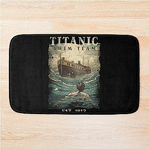 Funny Titanic Team, Lover, Bath Mat