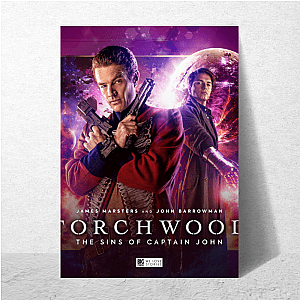 Torchwood Iconic Rift and Extraterrestrial Threats Motif Torchwood Posters