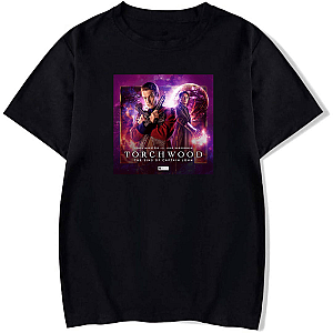 Torchwood Iconic Rift and Extraterrestrial Threats Motif Torchwood T-Shirts