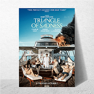 Triangle of Sadness The Ultimate Luxury Cruise from Hell Style Triangle Of Sadness Posters