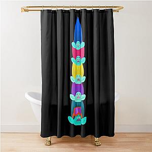 Brozone ｜trolls band together series Shower Curtain