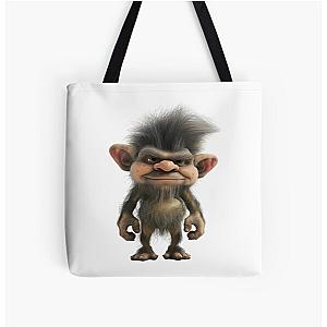 Troll Doll Goblin Gnome Fantasy All Over Print Tote Bag