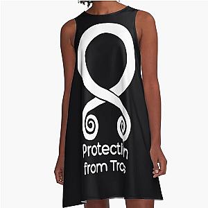 Troll Cross, Protection from Trolls A-Line Dress