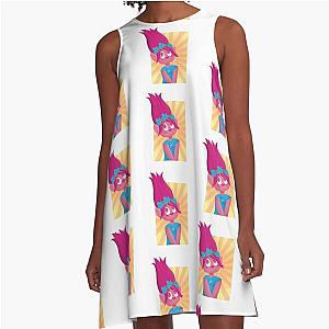 Poppy Trolls A-Line Dress