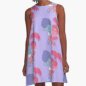 Valentine Love Trolls A Line Dress