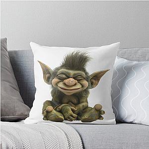 Troll Doll, Goblin, Gnome, Fantasy Throw Pillow