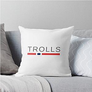 Trolls Norway Throw Pillow