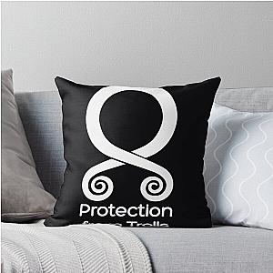 Troll Cross Protection from Trolls Throw Pillow