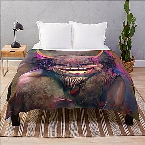Creepy Troll Trolls Throw Blanket