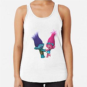 Poppy and Branch Trolls Racerback Tank Top