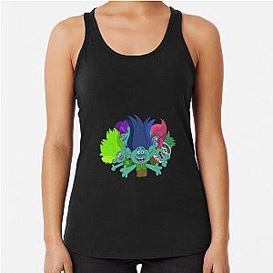 Brozone｜trolls band together series Racerback Tank Top