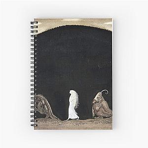Bianca Maria and the Trolls John Bauer Spiral Notebook