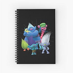 Brozone a Brozone｜Trolls band together series Spiral Notebook