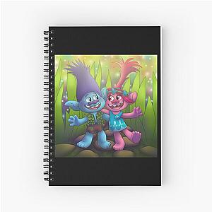 Brozone｜trolls band together series Spiral Notebook
