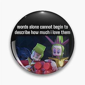 Velvet and Trolls Pin
