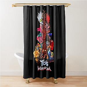 Brozone｜trolls band together series Shower Curtain