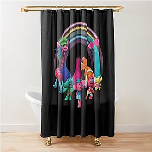 Brozone｜Trolls Band Together Series Shower Curtain