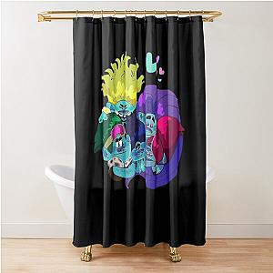 Brozone｜trolls band together series Shower Curtain