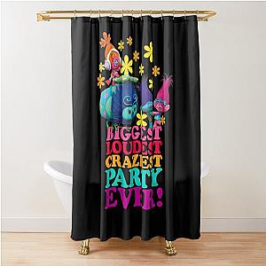 Brozone｜Trolls Band Together Series Shower Curtain