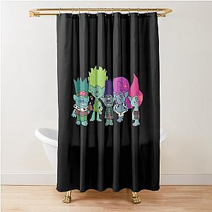 Brozone｜trolls band together series Shower Curtain
