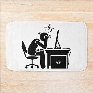 Typical Gamer Headache Bath Mat