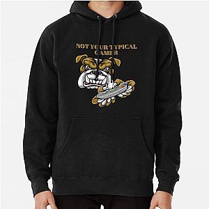 Not Your Typical Gamer Dog Design Pullover Hoodie
