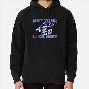 Not Your Typical Gamer Skeleton Design Hoodie