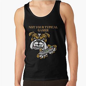 Not Your Typical Gamer Dog Design Tank